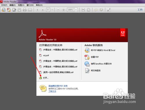 打开pdf文件的软件(Pdf格式文件用什么软件打开)