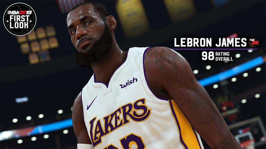 NBA球员勒布朗·詹姆斯将成为《NBA 2K》系列游戏的下一