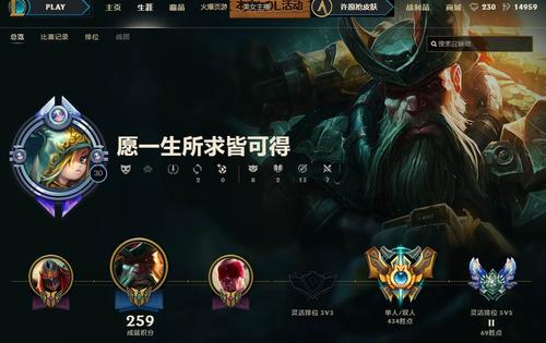 英雄联盟排位等级